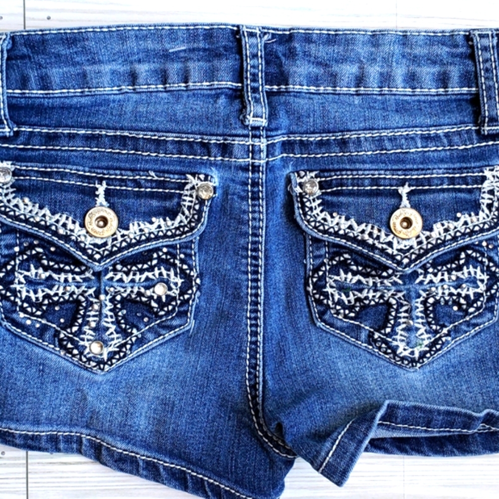 Revolution shorts girls size 10 with bling.